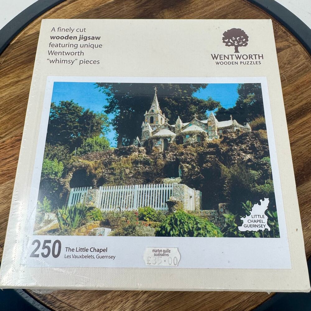 Wentworth Wooden Jigsaw Puzzle 250 Piece Whimsy Pieces "The Little Chapel" NEW
